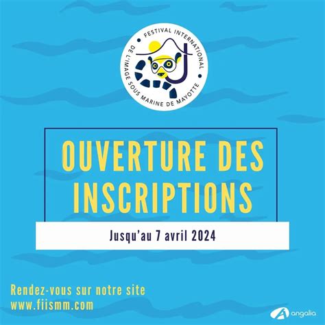 Ouverture Des Inscriptions Pour La Me Dition Fiismm