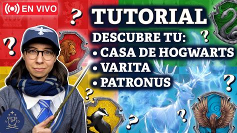 TUTORIAL Descubre Tu CASA DE HOGWARTS VARITA Y PATRONUS Harry