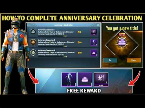 How To Complete Anniversary Celebration Achievement In Pubg Mobile