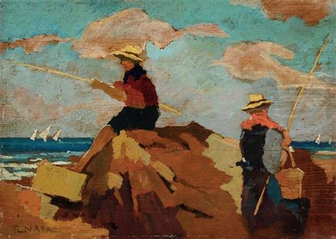 Renato Natali Post Macchiaioli Painter Painter Artist Artist