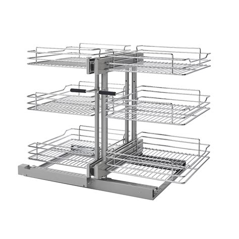 Rev A Shelf 5PSP3 15SC CR 3 Tier Optimizer Blind Corner Pull Out