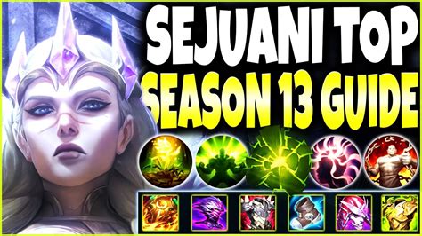 My Immortal Queen Sejuani Season 13 Build Guide Will Always 1v5 Carry 🔥