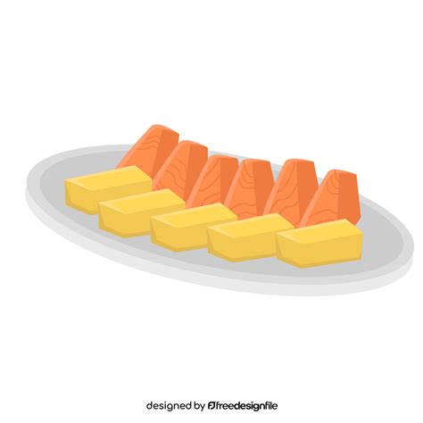 Sashimi Japanese Food Clipart Free Download