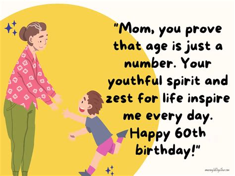 60th Birthday Wishes For Mom From Son Janith Jorrie