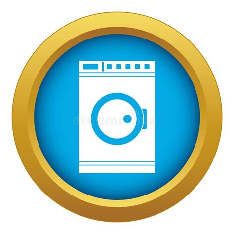 Washing Machine Icon Flat Style Stock Vector Illustration Of Linen