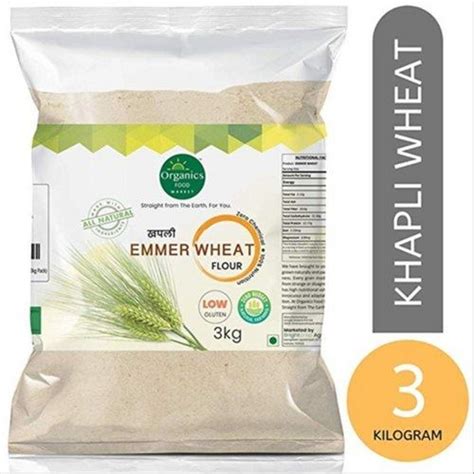 White Organic Whole Khapli Emmer Wheat Flour At Best Price In Kolkata