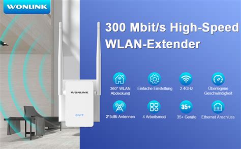 Wonlink Neuestes Wlan Verst Rker Wlan Repeater Mbit S Single Band