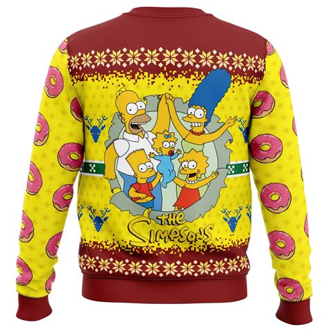 The Simpsons Ugly Christmas Sweater - Anime Ape