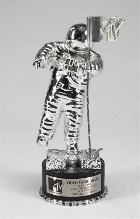 MICHAEL JACKSON BEST CHOREOGRAPHY FOR "THRILLER" MTV VMA MOONMAN