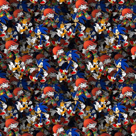 Sonic The Hedgehog Pattern