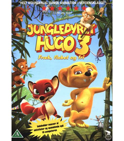 Jungledyret Hugo 3: Fræk, Flabet og Fri - DVD - BRUGT - Jack Music