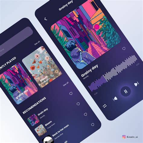 Music App Interface By Aarthi Adepu On Dribbble