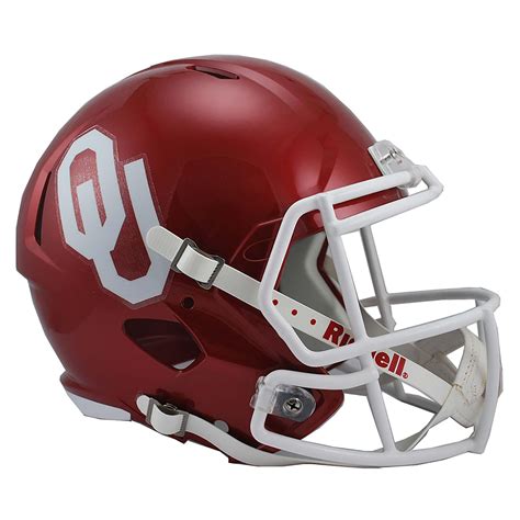 Riddell Oklahoma Sooners Revolution Speed Full Size Replica Football Helmet