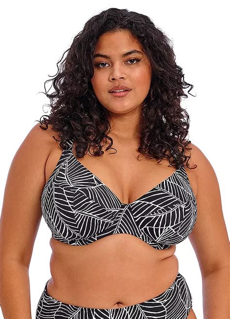 Elomi Kata Beach Underwired Plunge Bikini Top Freemans