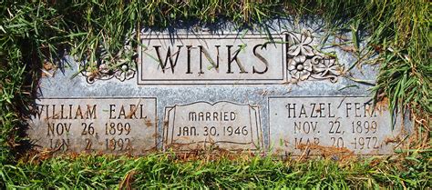 Hazel Fern Fisher Winks 1899 1972 Mémorial Find a Grave