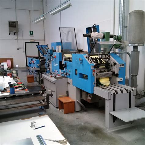 Used Offset Muller Martini Pronto Continuous Forms Press Year 2000