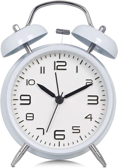 Reloj despertador análogo de doble campana Reloj Despertador mecánico