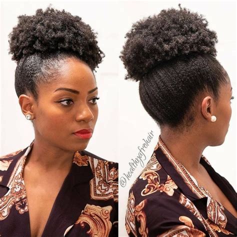 7 Best Side Puff Hairstyles That You Have Got To See Naturalhair Blackhair Natural Hair Puff