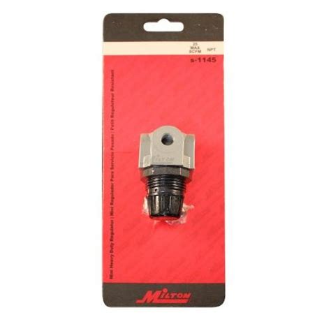 Milton Bk Mini Heavy Duty Regulator Npt Pack Of Pcs