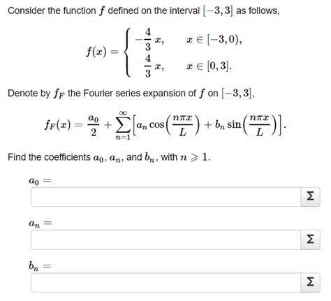 Solved Consider The Function F Defined On The Interval 33