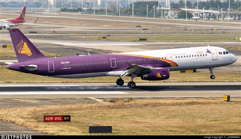 XU 350 Airbus A321 231 Cambodia Angkor Air SAMWANG JetPhotos