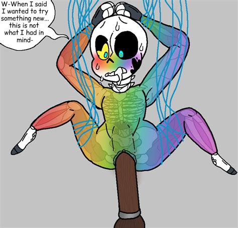 Rule 34 Error Sans Errorxink Ink Ink Sans Fan Character Pussy Rainbow Sans Undertale