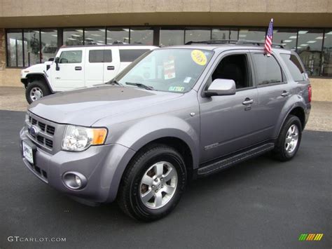 2008 Tungsten Grey Metallic Ford Escape Limited 44900067 Photo 2 Car Color