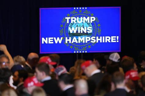 Trump Projected To Win New Hampshire Republican Primary