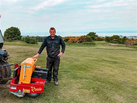 West Lothian Golf Club • Turf-Fix Vredo Seeder