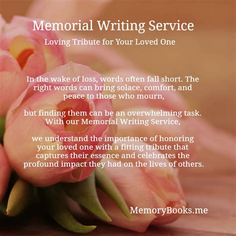 memorial poems archives memory books