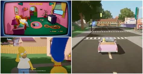 UE5 Powered Remake Of The Simpsons Hit Run Has Been Finished