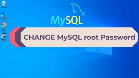 How To Change Mysql Root Password Youtube