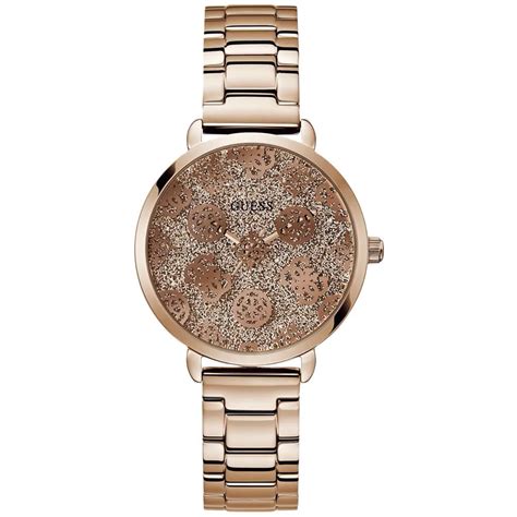 Zegarek Damski Guess GW0670L4 różowe złoto GUESS Moda Sklep EMPIK