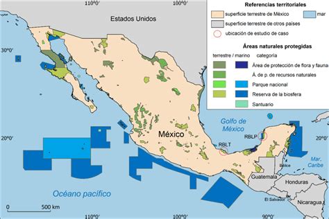 Las áreas naturales protegidas federales de México a principios del