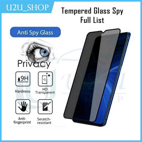 Jual Tempered Glass Spy Full List Infinix Hot I Hot G Hot G