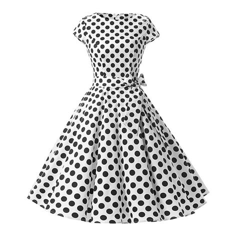 Buy Women S S Vintage Rockabilly Polka Dots Cocktail Party Swing