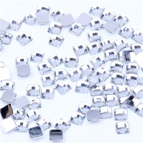 6 мм 5000 шт много цветов акриловые Стразы без клеевой основы ...