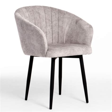 Стул Вв-мебель 9240437 60x58x70 см текстиль цвет серый ️ купить по цене ...