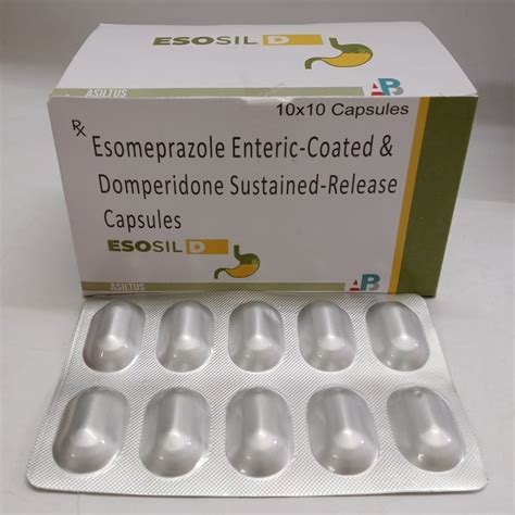 Esomeprazole And Domperidone Sr Capsules At Rs Box Esomeprazole