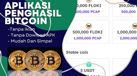 Review Aplikasi Terbaru Aplikasi Penghasil Bitcoin Atau Nambang