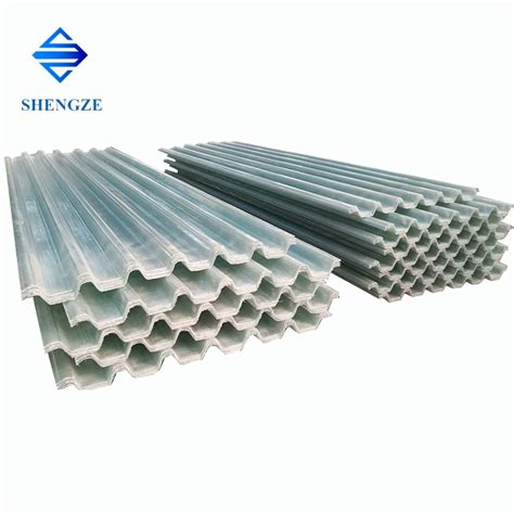 Transparent Color Frp Roofing Sheet Grp Corrugated Sheet Fiberglass