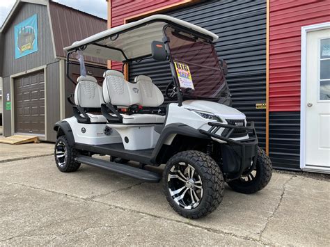 4 Seat Forward Facing Golf Cart Venom EV Strike 4