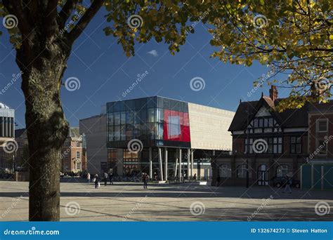 Derby, Derbyshire, UK: October 2018: QUAD Cinema and Gallery Editorial ...