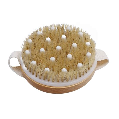 Bathing Shower Massage Brush Bristle Brushes Massage Body Brush With