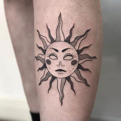 100 Superbes Tatouage Soleil TATOUEZ