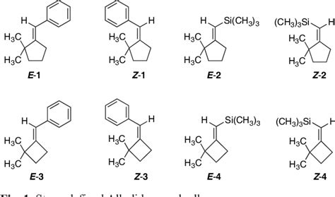 Figure 1 From Allylic Proton Proton Coupling In Stereodefined