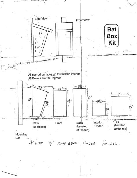 bat box plans | The HuntingPA.com Outdoor Community