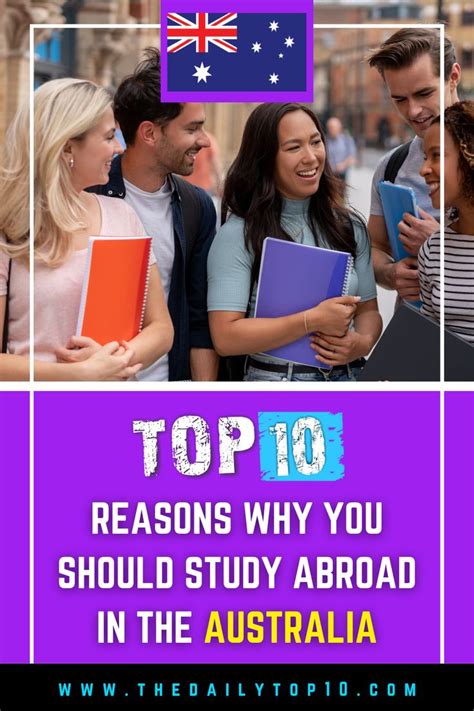 Top 10 Reasons Why You Should Study Abroad In The Australia Study