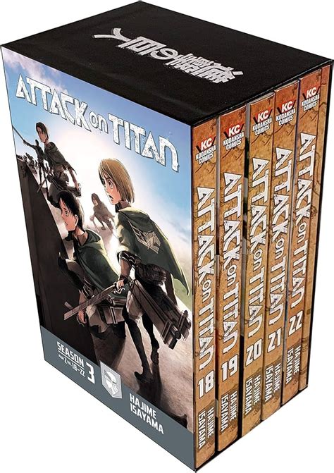 Attack on Titan Manga Box Sets, Manga Box Sets - inspectandcloud.com