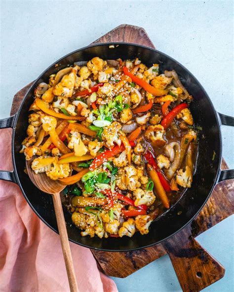 Easy Cauliflower Stir Fry A Couple Cooks